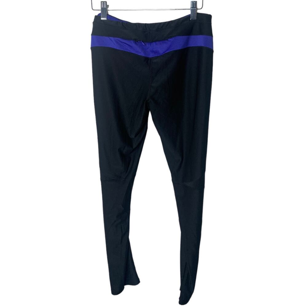 Avia black blue athletic leggings Medium